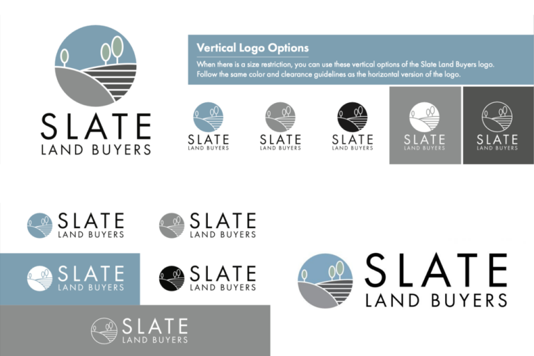 Slate Land Buyers new logos