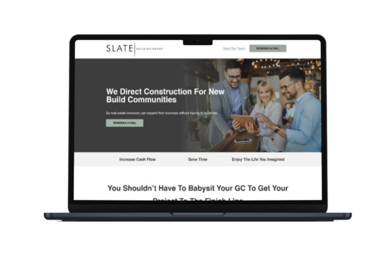 Slate Building Group new website